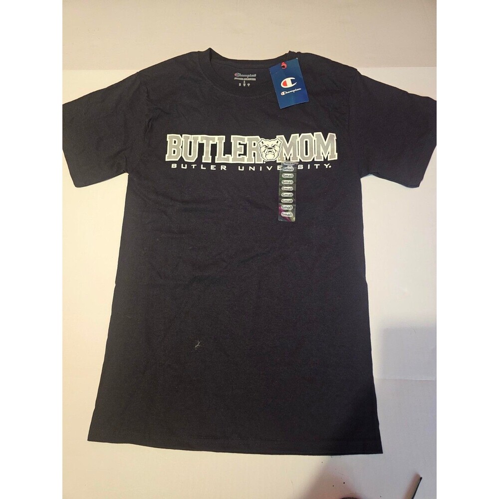 Champion Butler University Bulldogs Butler Mom T-Shirt Womens Small NWT Navy